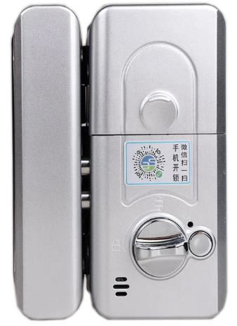 Outdoor Waterproof Fingerprint Glass Door Lock Remote Control MDFG - 3354 - DoorDiscounter