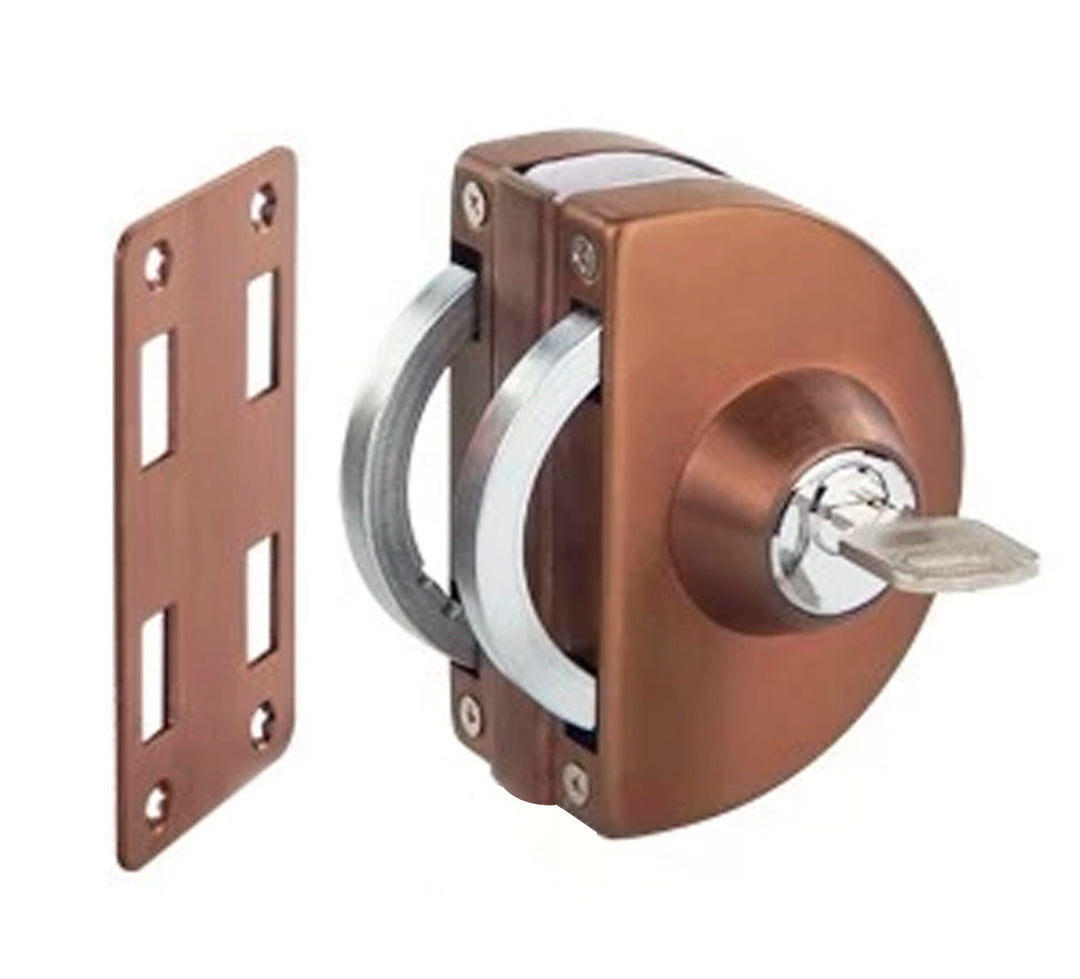 Stainless Steel Entrance Frameless Glass Door Lock SEGL - 3485 - DoorDiscounter