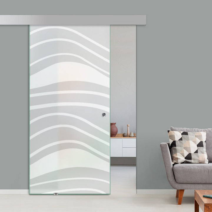 Sliding Glass Barn Door Alu100 SGBD - 1525 - DoorDiscounter