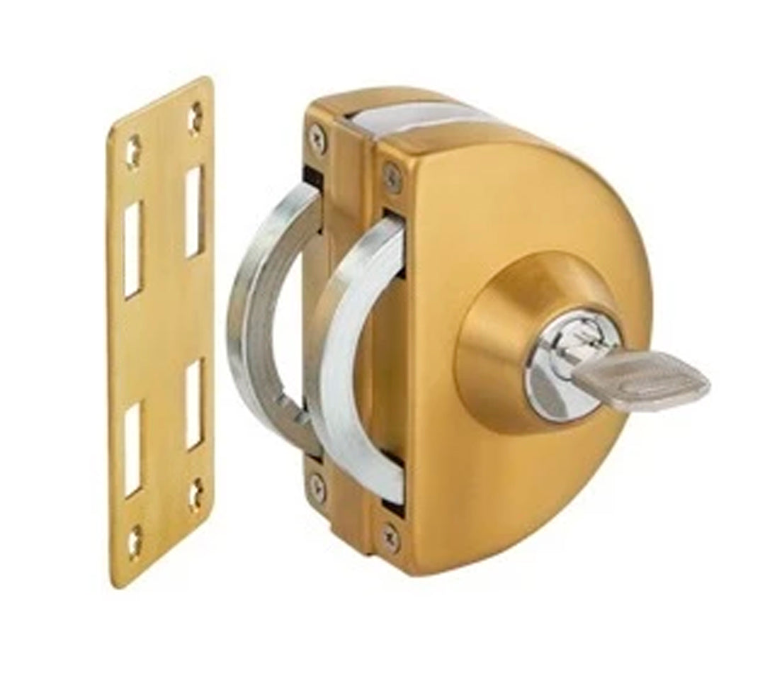 Stainless Steel Entrance Frameless Glass Door Lock SEGL - 3485 - DoorDiscounter