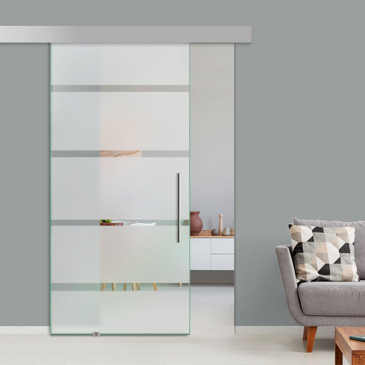 Sliding Glass Barn Door Alu100 SGBD - 1389 - DoorDiscounter