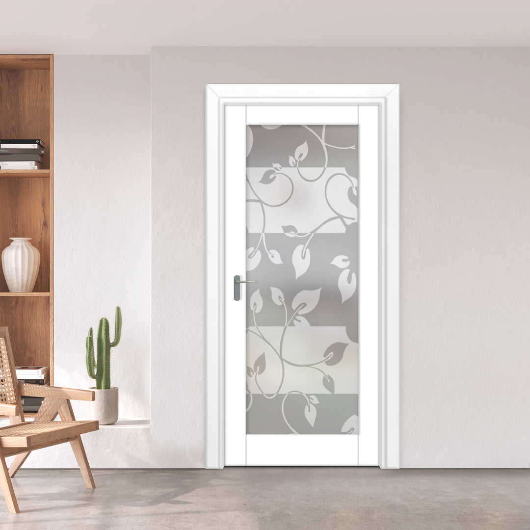 INTERIOR DOOR WITH FROSTED GLASS PANEL IDGP - 2674 - DoorDiscounter