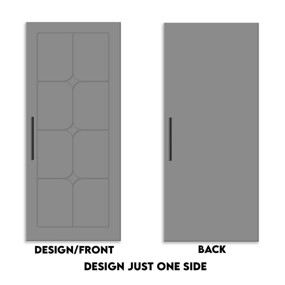 Flush Sliding Barn Door Hidden / Invisible Hardware FHID - 1230 - DoorDiscounter