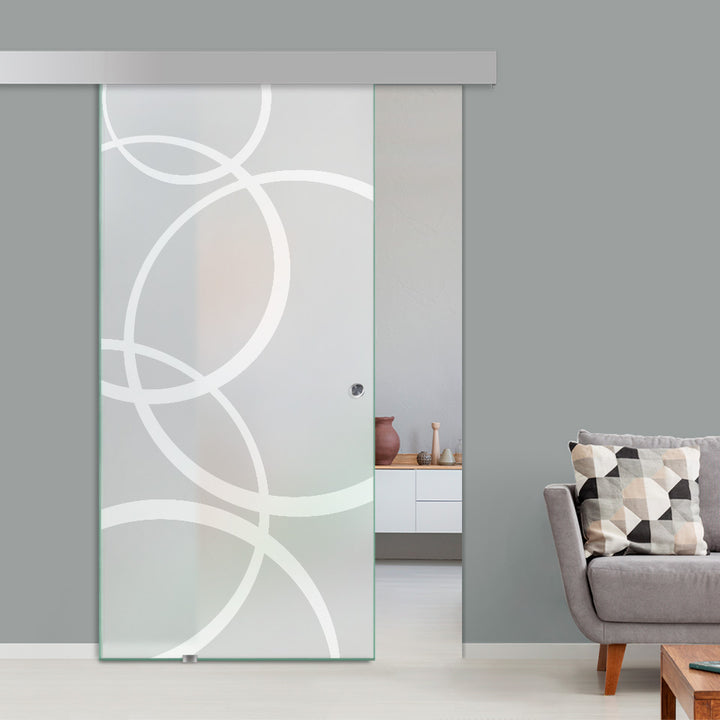 Sliding Glass Barn Door Alu100 SGBD - 1561 - DoorDiscounter