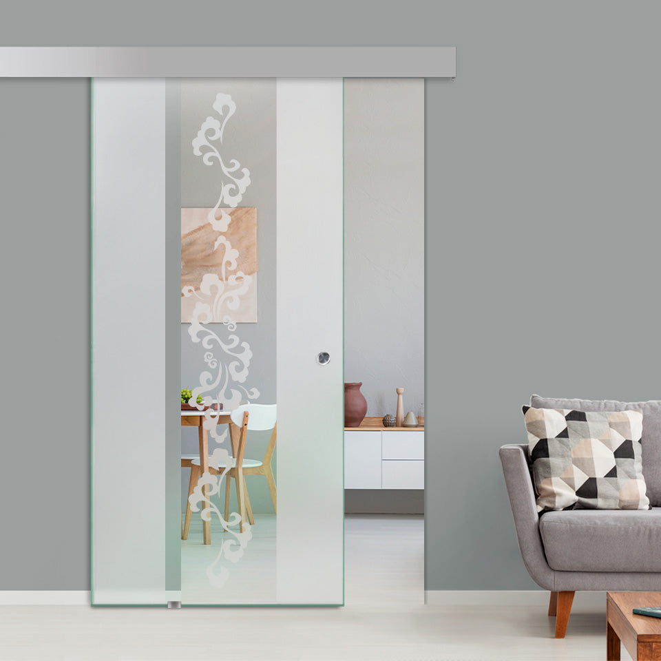 Sliding Glass Barn Door Alu100 SGBD - 1464 - DoorDiscounter