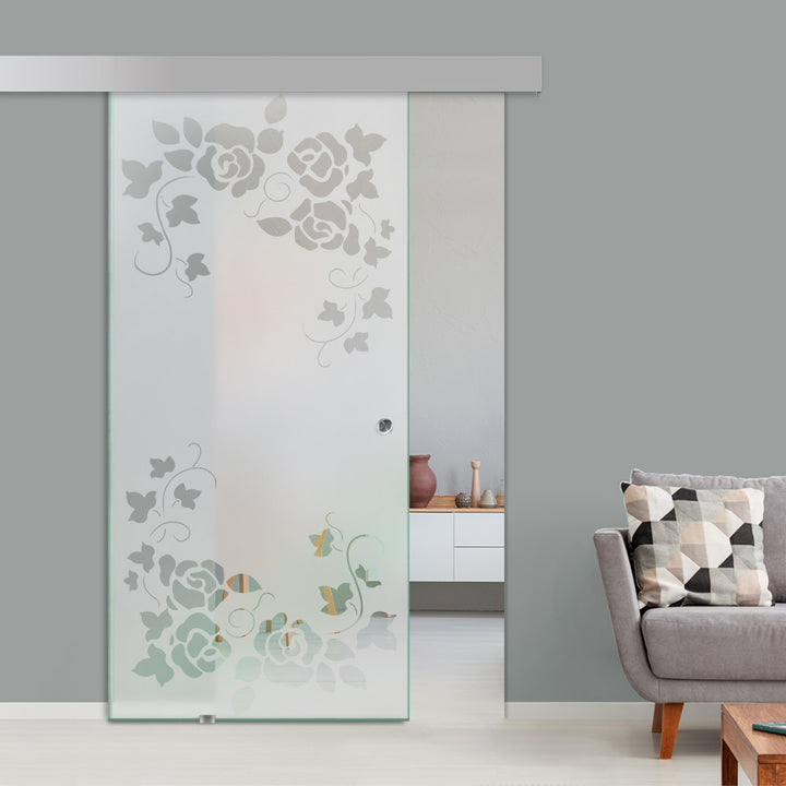 Sliding Glass Barn Door Alu100 SGBD - 1494 - DoorDiscounter