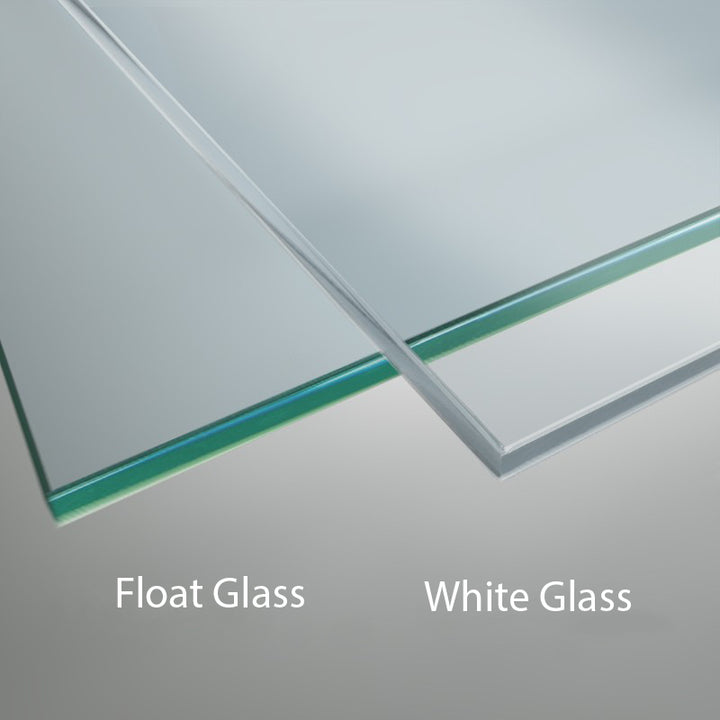 Frameless Industrial Glass Style Sliding Barn Door FIB1 -0359 - DoorDiscounter